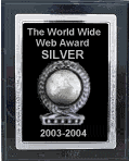 World Wide Web Silver Award - 1/8/2004