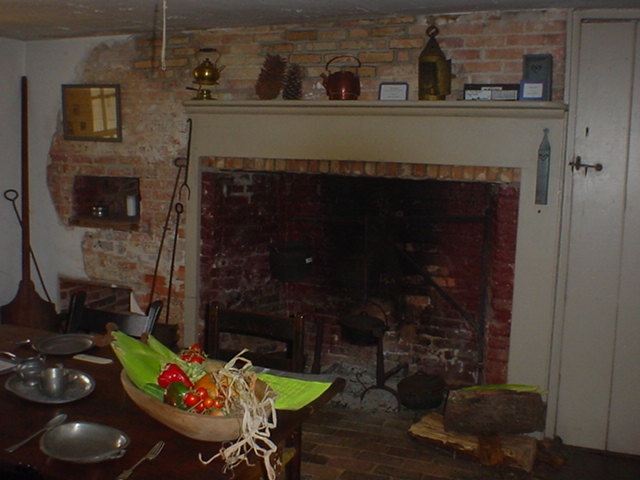 Kitchen's Fireplace