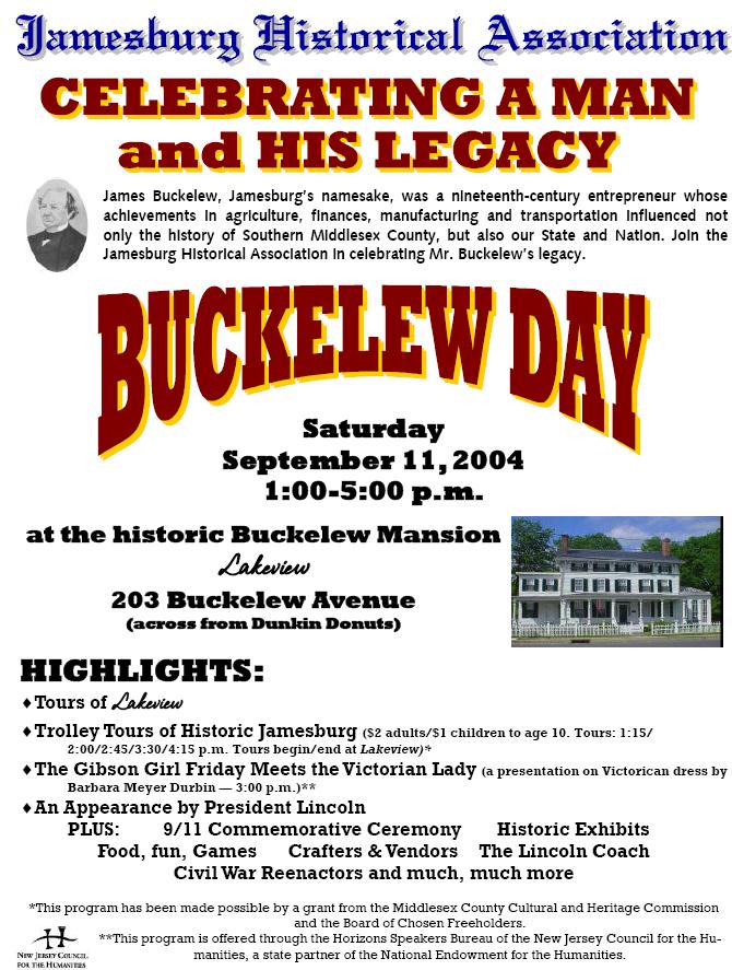 Buckelew Day 2004!