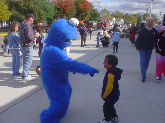 Dance with Cookie Monster!