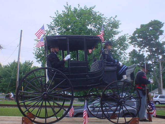 Historic Lincoln Coach featuring President Lincoln