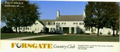 A Forsgate Country Club Brochure