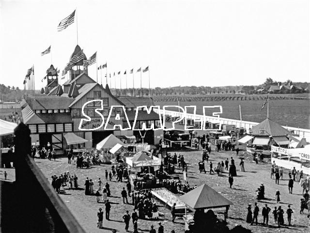 Overlooking The Great Interstate Fair: Exposition Building