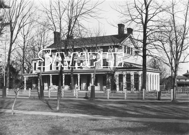 Lakeview in the late 1800's. Home of James Buckelew for whom the town of Jamesburg, New Jersey was named.